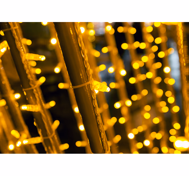 Texture wall mural glowing light designs - TenStickers