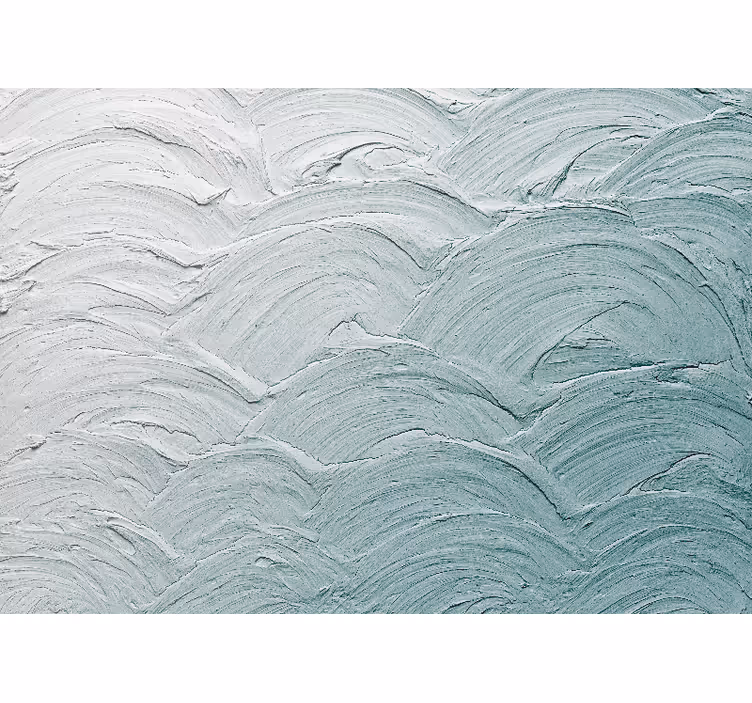 Texture wall mural textured wave design - TenStickers