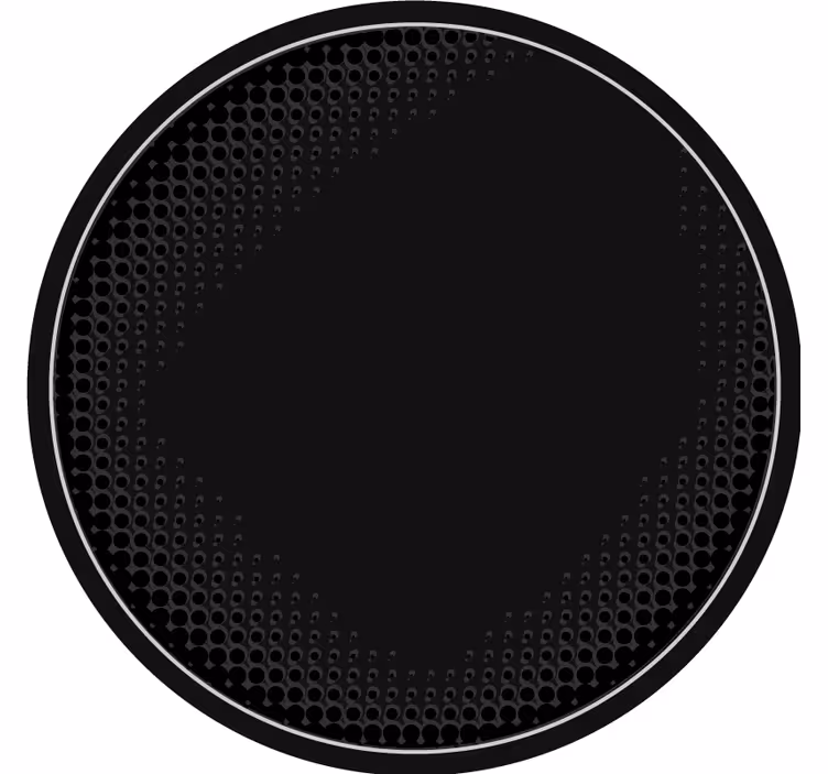 Beer mats with textured round surface - TenStickers