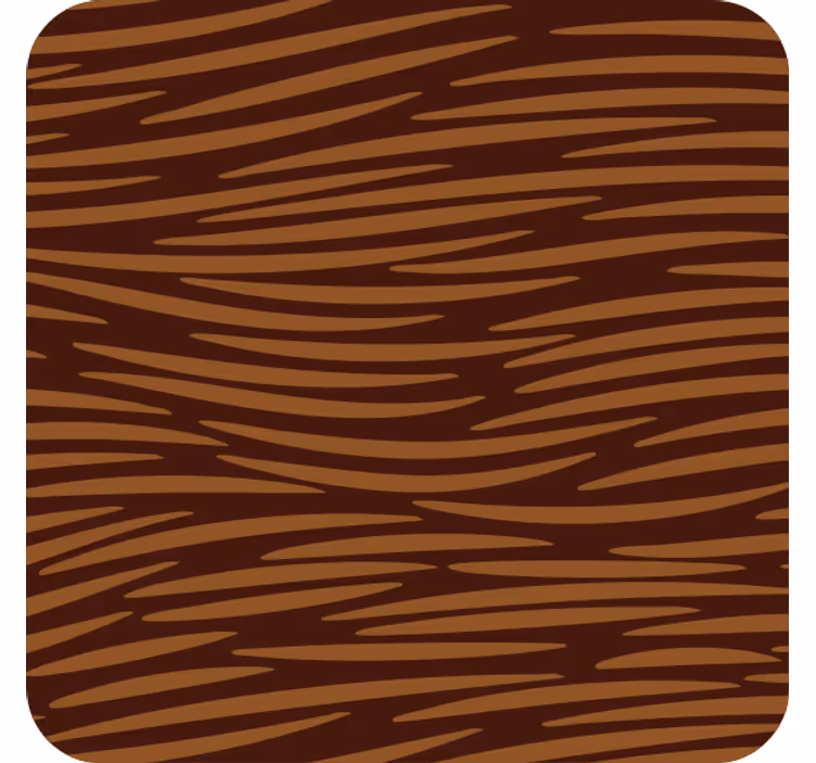 Hairy character collage pattern more coasters - TenStickers