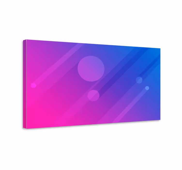 Collection gradient fluid  modern canvas - TenStickers