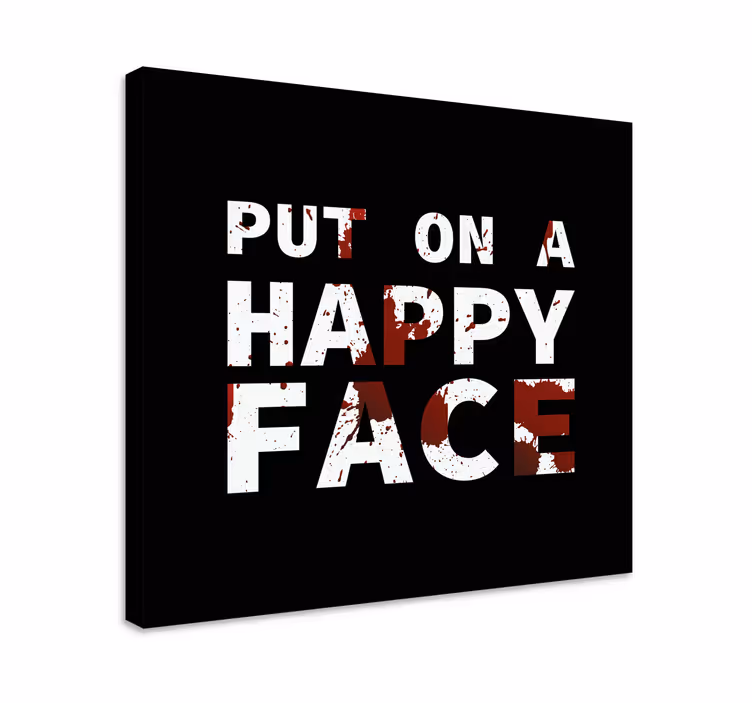 Inspirational quote quote canvas - TenStickers