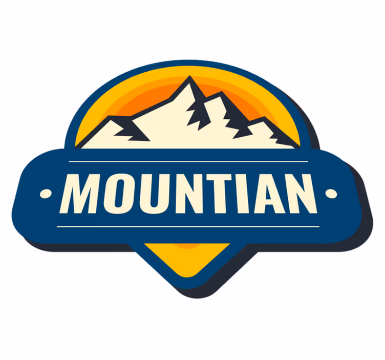 Nature vinyl rug for motorhome mountain explorers - TenStickers