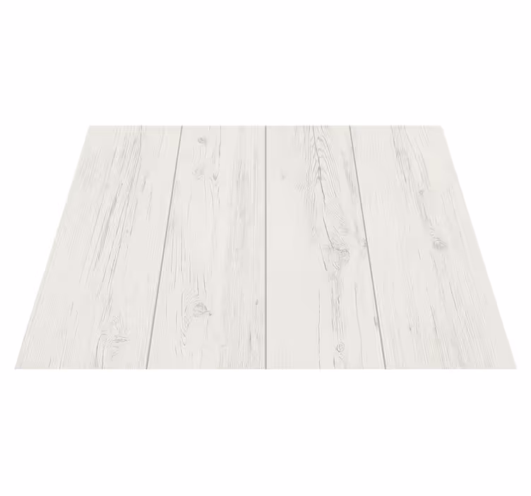 Bedroom vinyl rug in grey wood - TenStickers