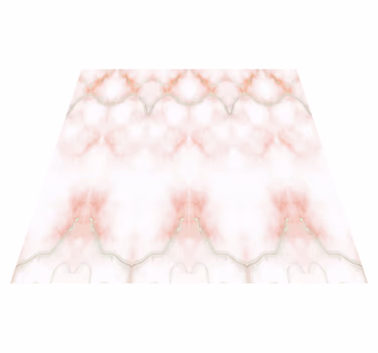 Pink marble surface with yellow scratches bathroom vinyl rug - TenStickers
