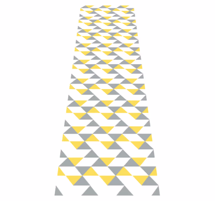 Bedroom vinyl rug in gray pantone pattern - TenStickers