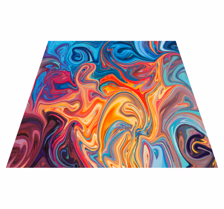 original square texture carpet - TenStickers