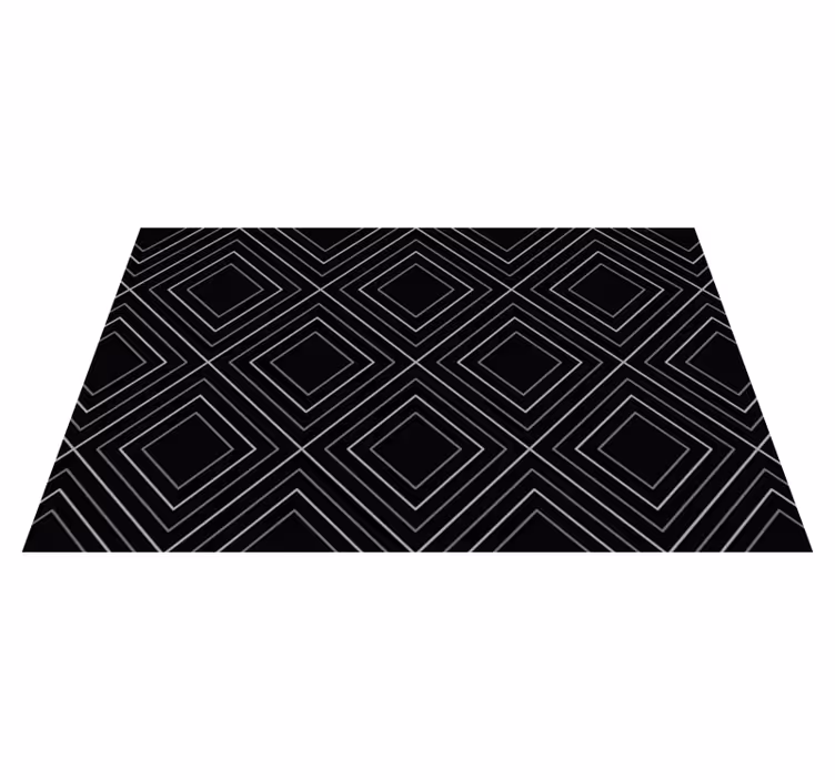 Geometric elegant lines geometric rugs - TenStickers