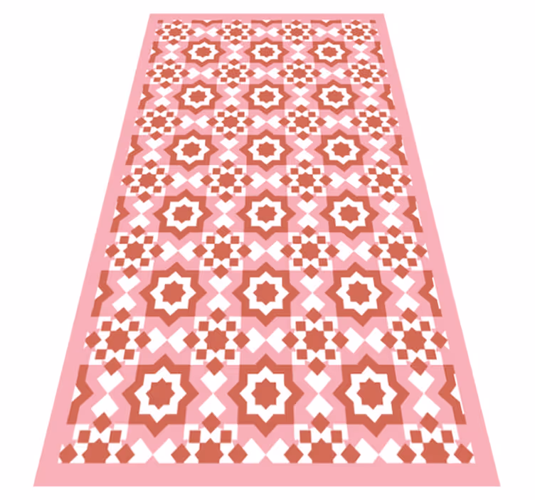Mosaic Tile Design tile vinyl rug - TenStickers