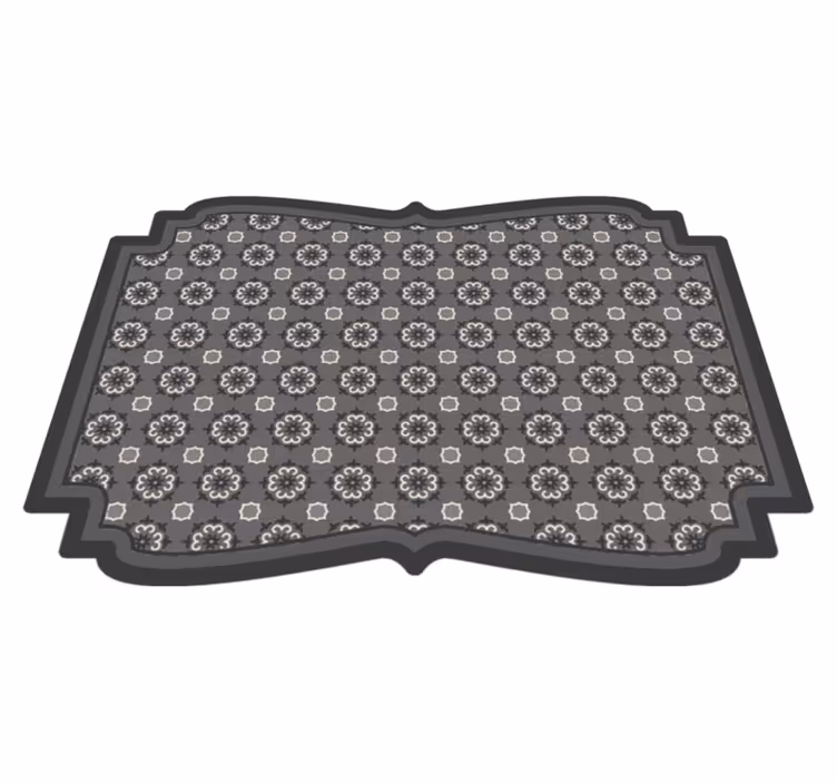Elegant Tilework mosaic vinyl rug - TenStickers