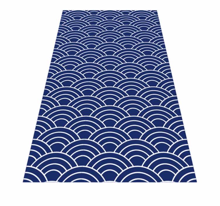Oriantal design and motif  room modern rug - TenStickers