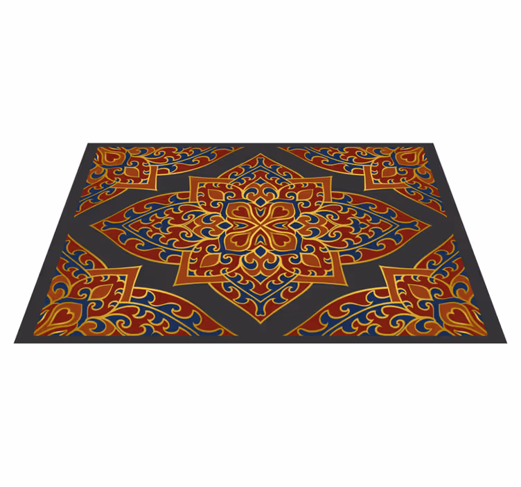 Oriental Persian texture hallway runners - TenStickers