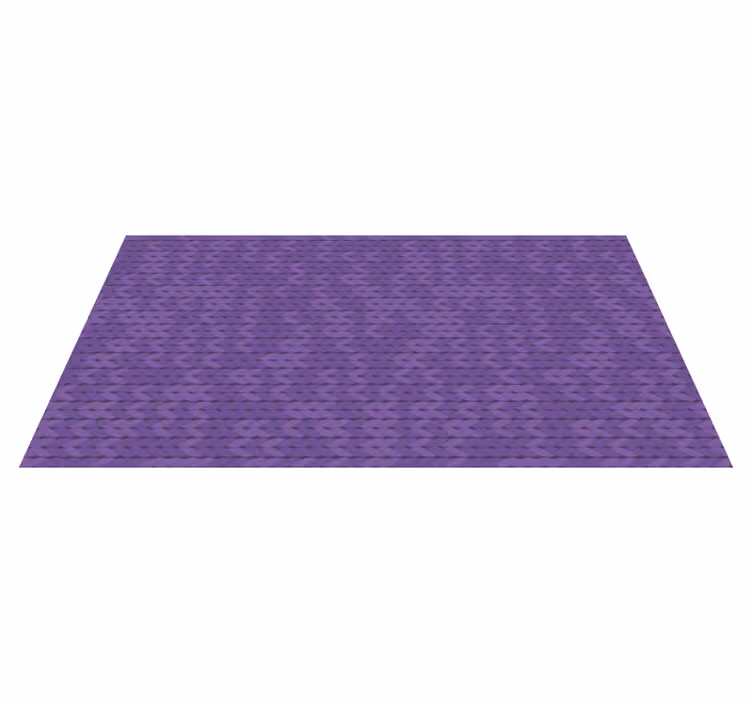 Purple Braided Pattern textured vinyl rug - TenStickers
