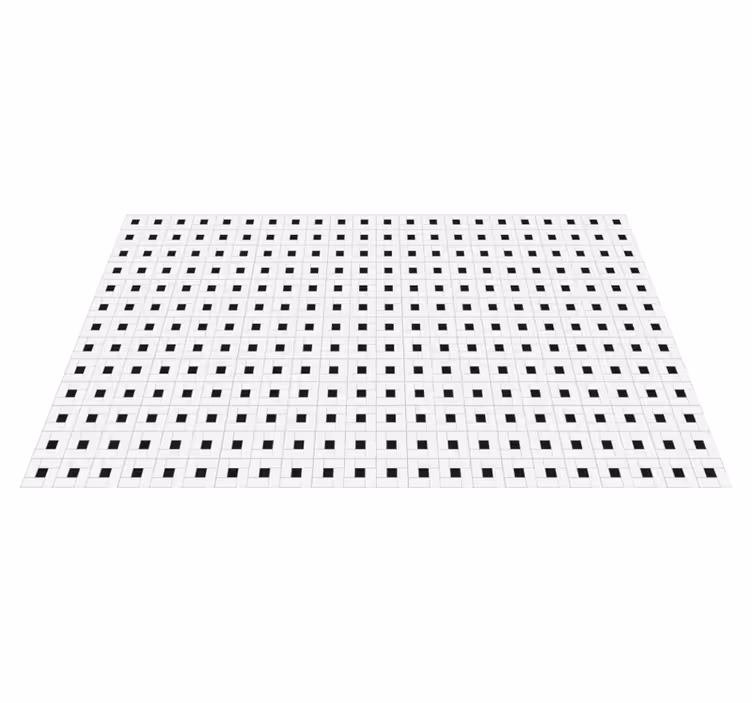 Small Squares tile carpet - TenStickers