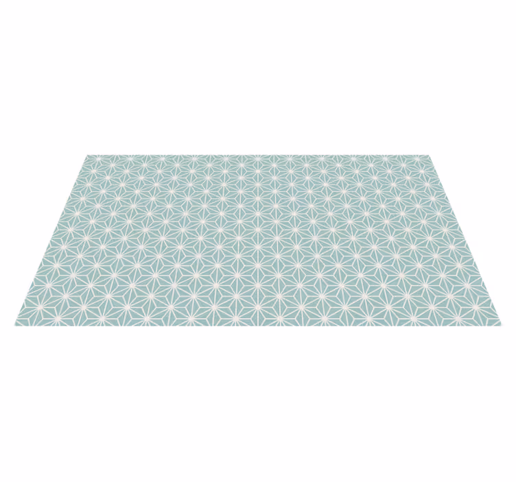 Tokyo Vinyl Rug tile carpet - TenStickers