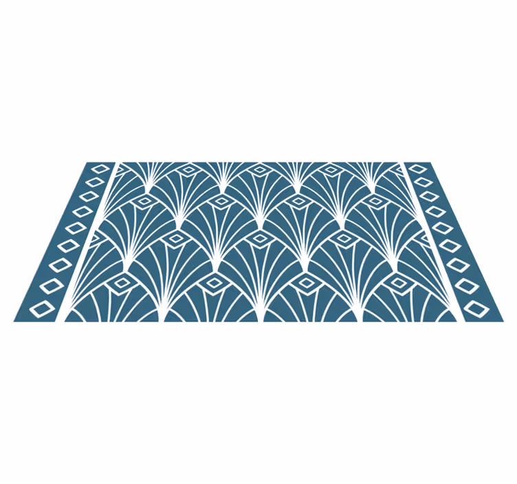 Art Deco Patterns kids vinyl rug - TenStickers