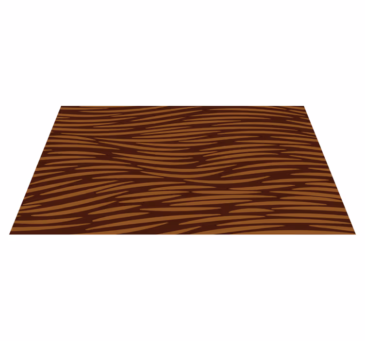 Wood Grain Texture animal print vinyl rug - TenStickers