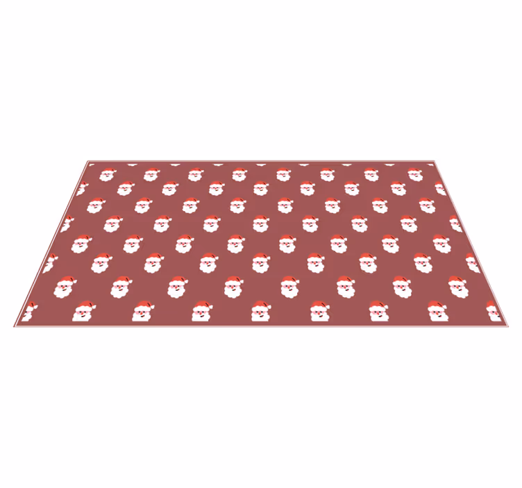 Santa Pattern Christmas carpet runner - TenStickers