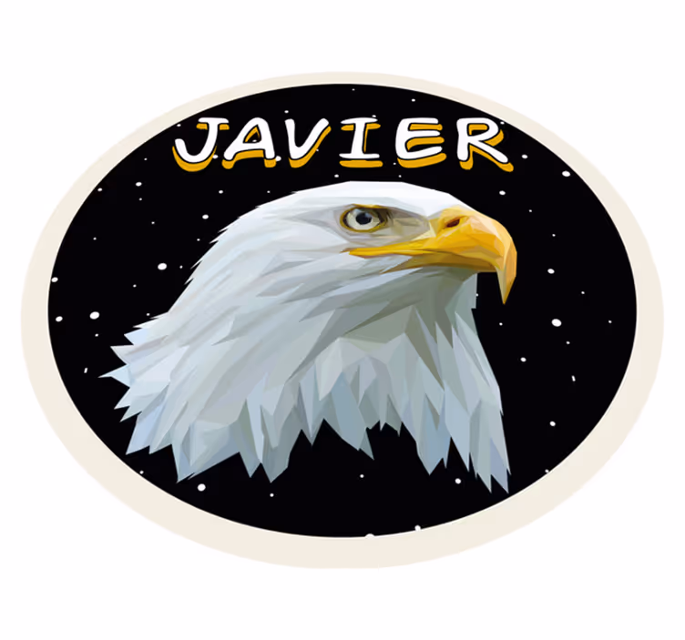 Customizable Eagle custom vinyl rug - TenStickers