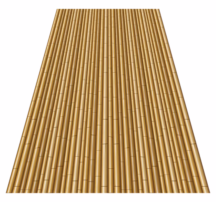 Rattan texture nature rug - TenStickers