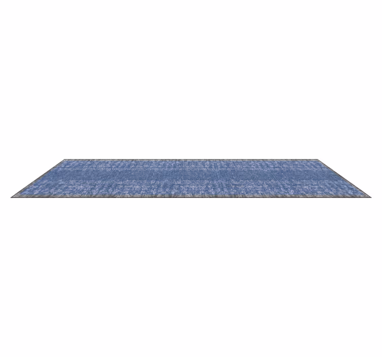 Vintage Blue Pattern vintage rug - TenStickers