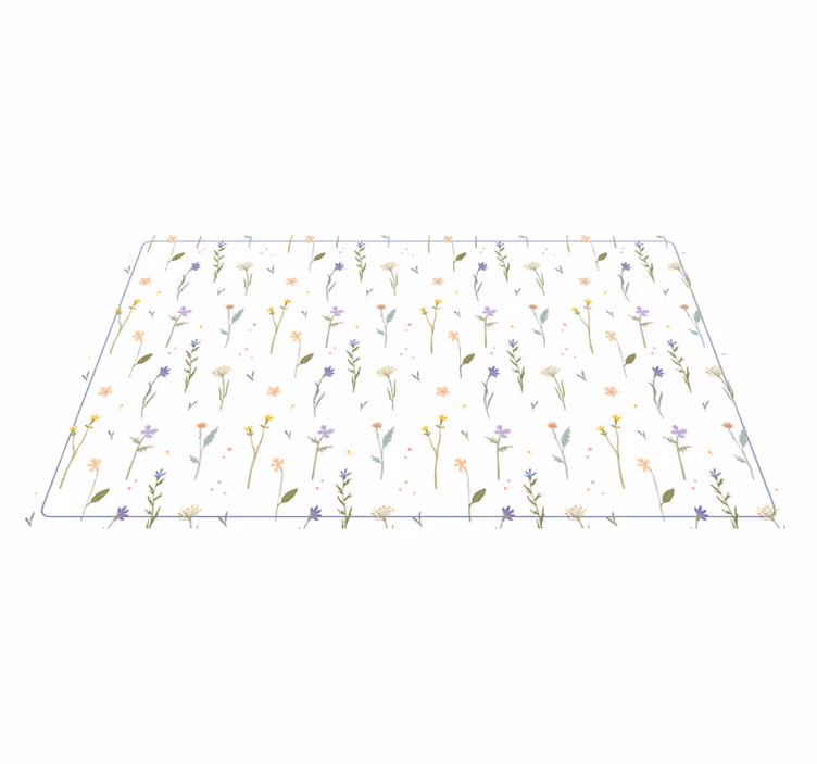 Small spring twigsSmall spring branches nature rug - TenStickers