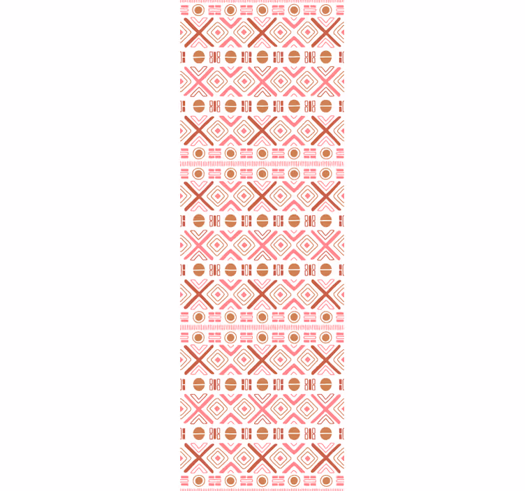 Decorative Geometric Patterns floral wallpaper - TenStickers