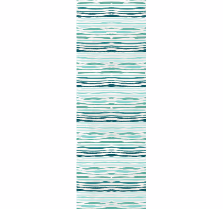 Fluid Wave Pattern textured wallpaper - TenStickers