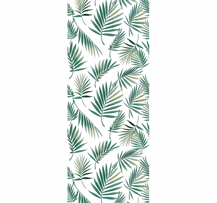 Tropical lush motif nature wallpaper - TenStickers