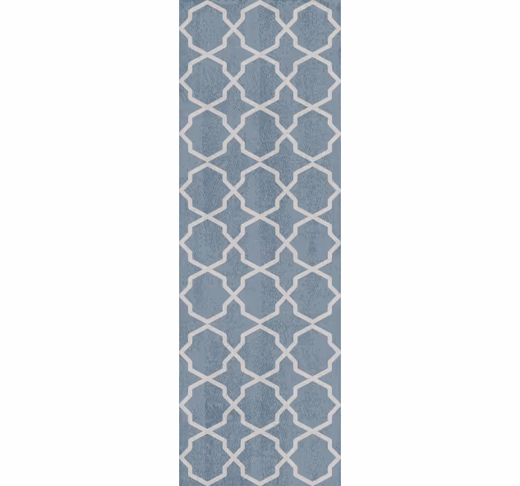 Elegant blue design contemporary wallpaper - TenStickers
