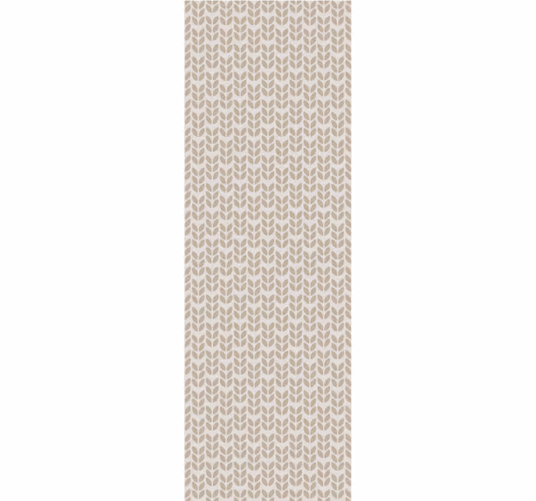 Leaf Inspired Motif textured wallpaper - TenStickers