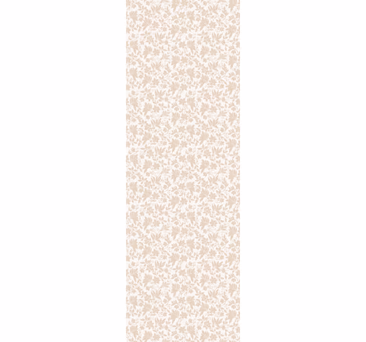 Floral wallpaper with a soft floral texture - TenStickers