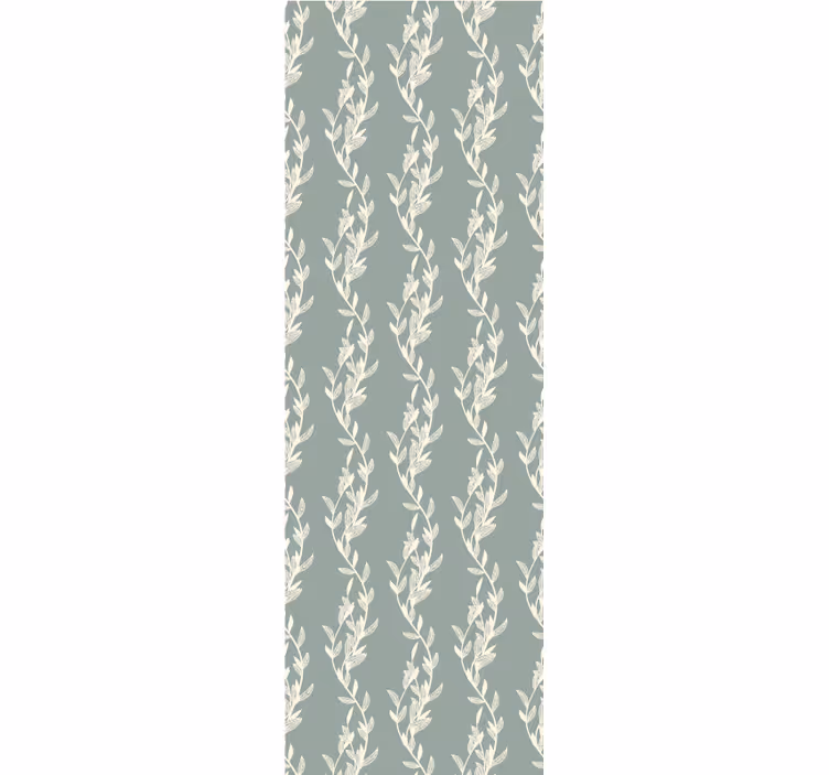 Delicate Vine Design floral wallpaper - TenStickers