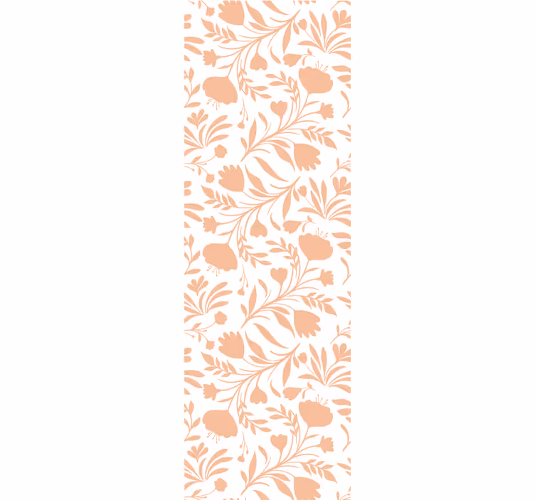 Floral Spring Vibes flowers wallpaper - TenStickers