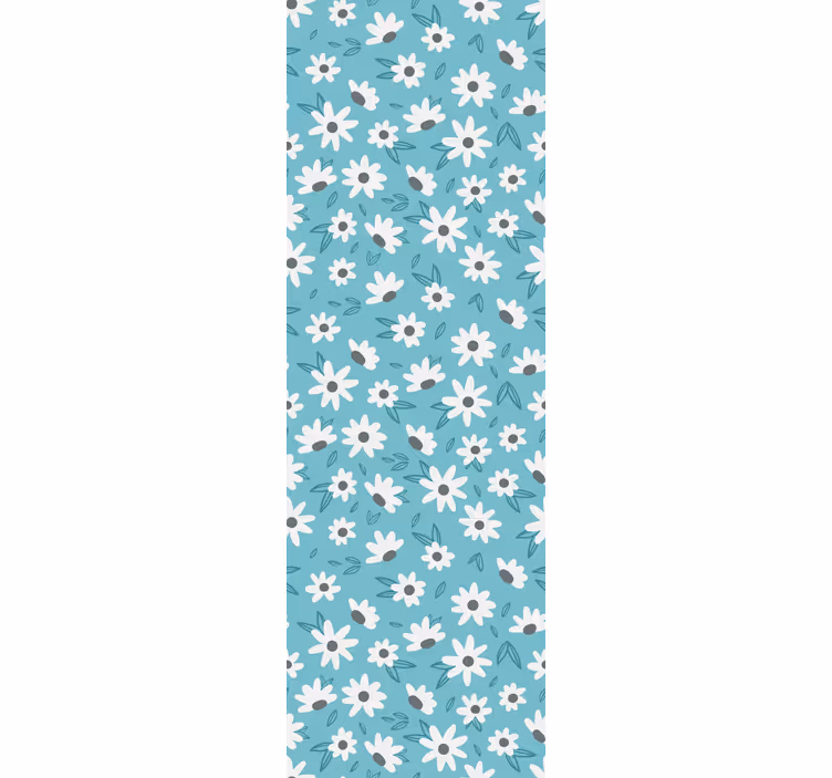 Floral Spring Bloom flowers wallpaper - TenStickers