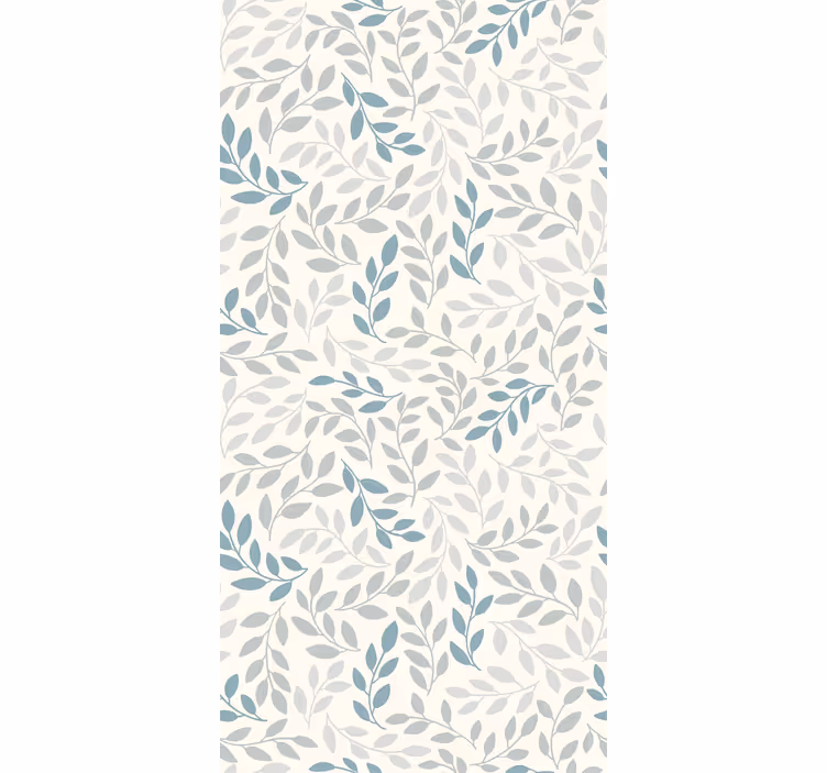 Leaves wallpaper elegant leaf arrangement - TenStickers