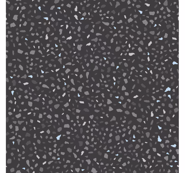 Stone effect wallpaper in dark grey shades - TenStickers