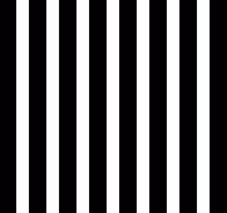 Living area wallpaper in solid vertical stripes - TenStickers