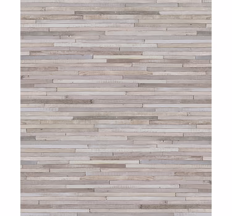 Wood effect wallpaper dark vertical pattern - TenStickers