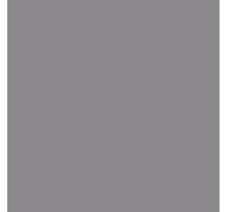 Grey simple colour wall paper in bedroom - TenStickers