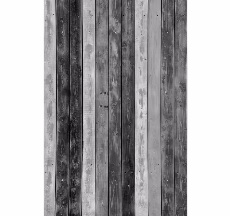 Wall paper in bedroom country timber boards - TenStickers