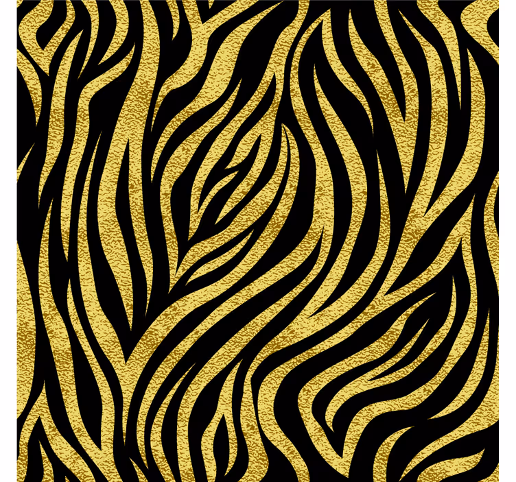Wall paper in bedroom bold wave design - TenStickers