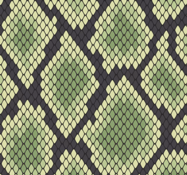Animals wallpaper abstract snakeskin design - TenStickers