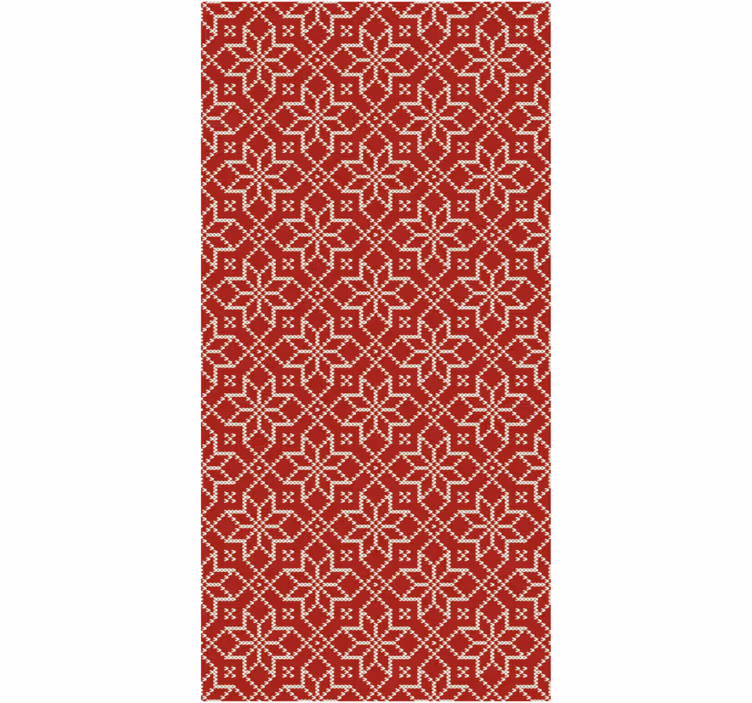 Holiday christmas wallpaper christmas snowflake sweater - TenStickers