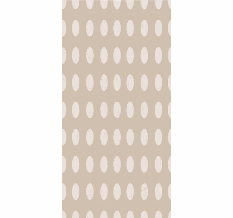 Wallpaper for dining area geometric circle design - TenStickers