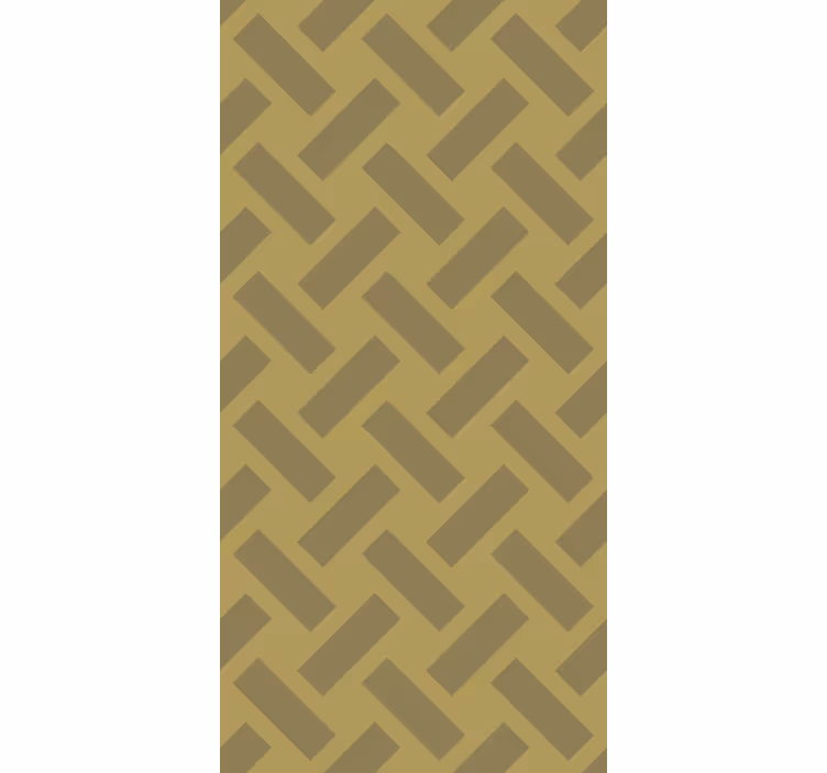 Wallpaper for dining area geometric yellow squares - TenStickers