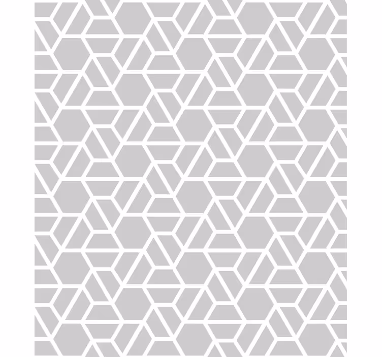 Wallpaper geometric geometric lattice design - TenStickers