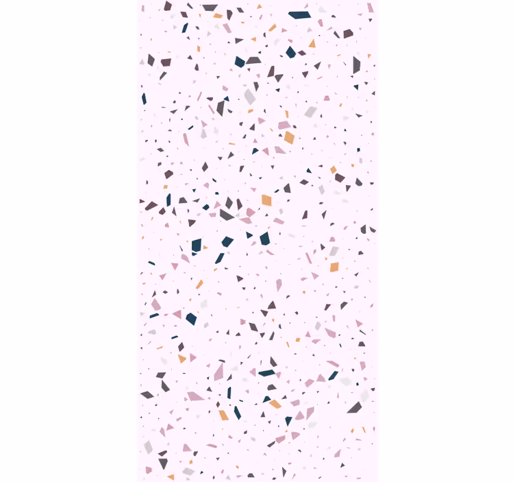Marble effect wallpaper in vibrant geometric shards - TenStickers