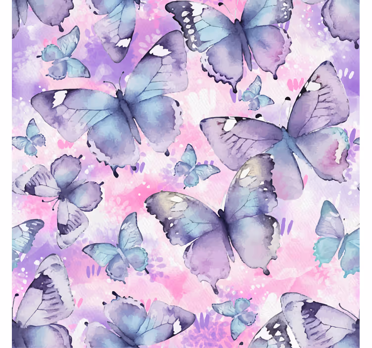Wallpaper childrens room in splash style - TenStickers