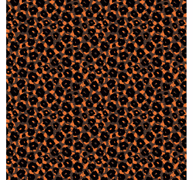 Wallpaper childrens room leopard pattern - TenStickers